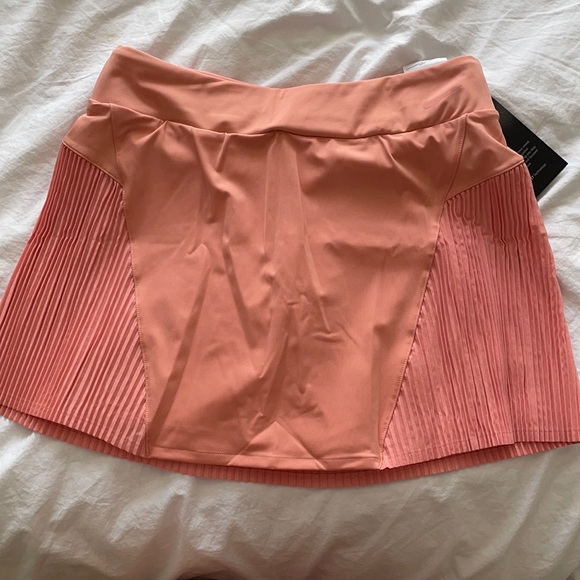 light pink Nike athletic skort